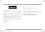 Предварительный просмотр 2 страницы Dacor DOB30P977S Series User Manual