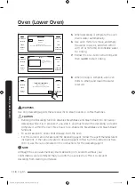 Preview for 118 page of Dacor DOC30M977D Series User Manual