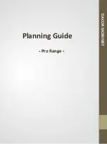 Preview for 1 page of Dacor DOP36M94DLM Planning Manual