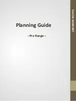 Dacor DOP36M94DLS Planning Manual preview