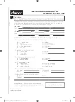 Preview for 51 page of Dacor DOP36M96GLM Installation Instructions Manual