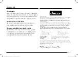 Предварительный просмотр 109 страницы Dacor DOP36T86GLS/DA User Manual