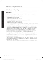 Preview for 16 page of Dacor DOP48C96D Series User Manual