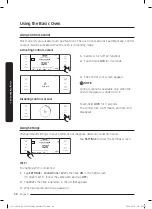 Preview for 68 page of Dacor DOP48C96D Series User Manual