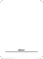 Preview for 104 page of Dacor DOP48C96D Series User Manual