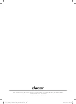 Preview for 316 page of Dacor DOP48C96D Series User Manual