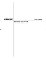 Dacor DOP48M96DL Series User Manual предпросмотр