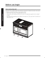 Предварительный просмотр 8 страницы Dacor DOP48M96DL Series User Manual