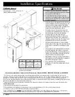 Предварительный просмотр 8 страницы Dacor DR30G Installation Instructions Manual