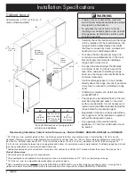 Preview for 8 page of Dacor DR30GFS Installation Instructions Manual