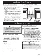 Preview for 11 page of Dacor DR30GFS Installation Instructions Manual