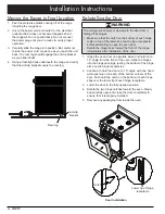 Preview for 16 page of Dacor DR30GFS Installation Instructions Manual