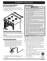 Preview for 15 page of Dacor DR30GS Installation Instructions Manual