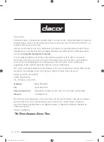 Preview for 172 page of Dacor DRF36C User Manual