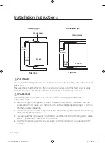 Предварительный просмотр 34 страницы Dacor DRF42 series Installation Instructions Manual