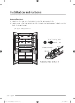 Предварительный просмотр 42 страницы Dacor DRF42 series Installation Instructions Manual