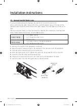 Предварительный просмотр 46 страницы Dacor DRF42 series Installation Instructions Manual