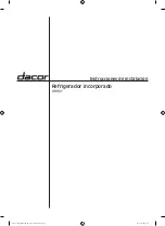 Предварительный просмотр 53 страницы Dacor DRF42 series Installation Instructions Manual