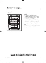 Предварительный просмотр 4 страницы Dacor DRF48 Series Installation Instructions Manual