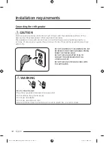 Предварительный просмотр 22 страницы Dacor DRF48 Series Installation Instructions Manual