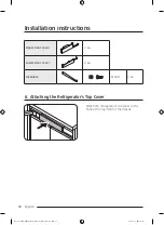 Предварительный просмотр 32 страницы Dacor DRF48 Series Installation Instructions Manual