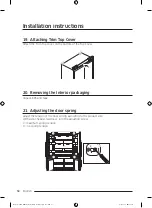 Предварительный просмотр 50 страницы Dacor DRF48 Series Installation Instructions Manual