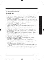 Предварительный просмотр 9 страницы Dacor DRF487 Series User Manual