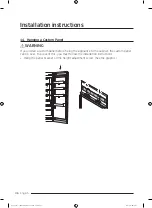 Preview for 46 page of Dacor DRR24 Series Installation Instructions Manual