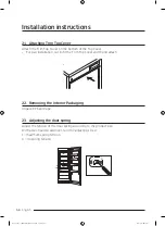 Preview for 56 page of Dacor DRR24 Series Installation Instructions Manual