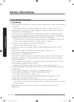 Preview for 8 page of Dacor DRR30 Series User Manual