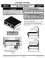 Предварительный просмотр 1 страницы Dacor DRT366 Planning Manual