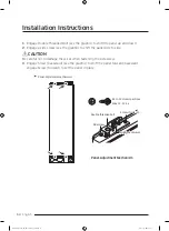 Preview for 54 page of Dacor DRW24980LAP Installation Instructions Manual