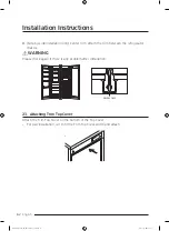 Preview for 62 page of Dacor DRW24980LAP Installation Instructions Manual