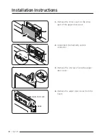 Предварительный просмотр 32 страницы Dacor DRW24980RAP/LAP Installation Instructions Manual