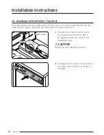 Preview for 46 page of Dacor DRW24980RAP/LAP Installation Instructions Manual