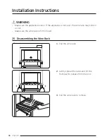 Preview for 66 page of Dacor DRW24980RAP/LAP Installation Instructions Manual