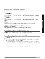 Preview for 7 page of Dacor DRW24980RAP User Manual