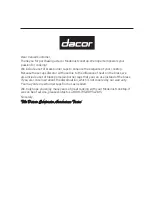 Предварительный просмотр 42 страницы Dacor DTG30M954 User Manual