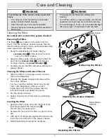 Предварительный просмотр 7 страницы Dacor DTHP30 DTHP36 Use And Care Manual