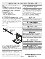 Предварительный просмотр 24 страницы Dacor DTOV127 Use And Care Manual