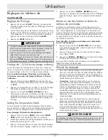 Предварительный просмотр 29 страницы Dacor DTOV127 Use And Care Manual