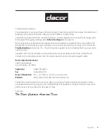 Preview for 3 page of Dacor DTT36M876 Series User Manual