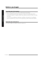 Preview for 6 page of Dacor DTT36M974L Series User Manual