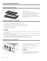 Preview for 18 page of Dacor DTT48M876 Series User Manual