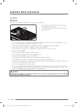 Preview for 6 page of Dacor DTT48T960 Installation Instructions Manual