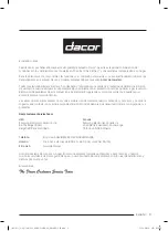 Preview for 35 page of Dacor DTT48T960 Installation Instructions Manual