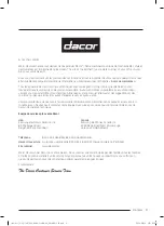 Preview for 69 page of Dacor DTT48T960 Installation Instructions Manual