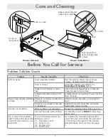 Preview for 9 page of Dacor DWD30 Use And Care Manual