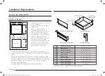 Preview for 4 page of Dacor DWR30U900WP/DA Installation Instructions Manual