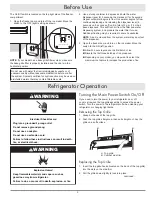 Предварительный просмотр 5 страницы Dacor DYF42BIWS Use And Care Manual